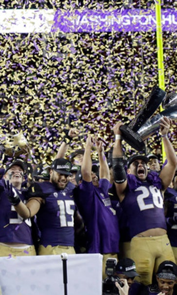No. 4 Washington beats No. 9 Colorado 41-10 for Pac-12 title